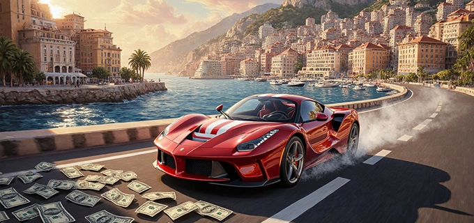 Marble VIP salon with obsidian chip towers on Wonaco